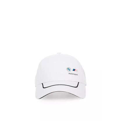 BMW Mens Motorsport Small Logo Base Ball Cap Puma - White