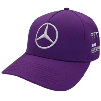 Mercedes AMG Petronas, driver cap, team cap, f1 cap, formula 1, brand hat, black cap, purple cap, Mercedes cap, kids clothes, kids accessories, online store, racegear