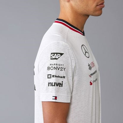 Mercedes-AMG Petronas F1 2024 Team T-Shirt - White