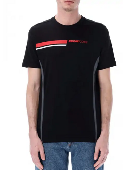 Ducati Men's Corse T-Shirt, MotoGP tshirt, Ducati top, Motogp apparel, Ducati tshirts, Men fanwear, brand apparel, racing apparel, formula 1, racing, racegear, online clothing, t-shirt, takealot