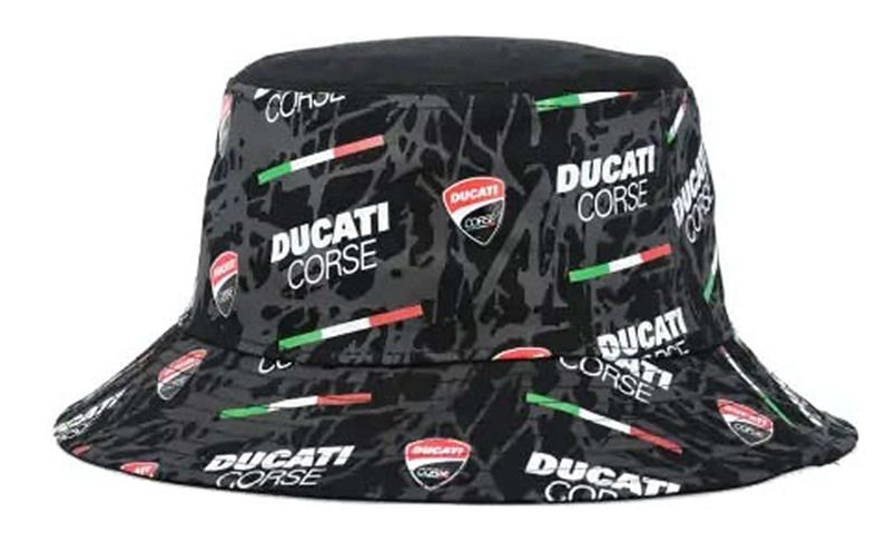 Ducati accessories, MotoGP racing, Bucket Hat, take a lot, racegear, online store, Official licensed merchandise; formula 1 clothing, F1, Ducati supporters; bucket hat, Ducati branded clothes