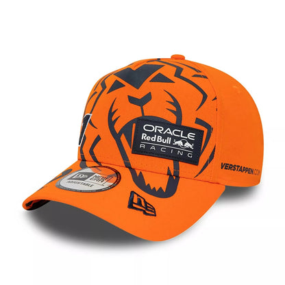 Red Bull Racing Newera Verstappen Lion Driver Cap - Orange