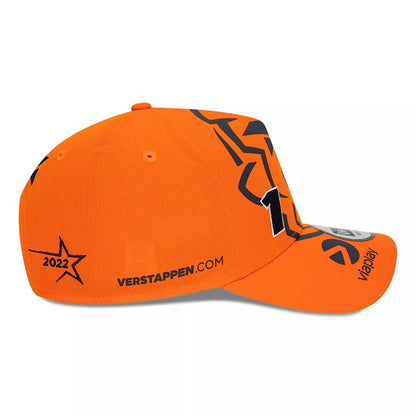 Red Bull Racing Newera Verstappen Lion Driver Cap - Orange