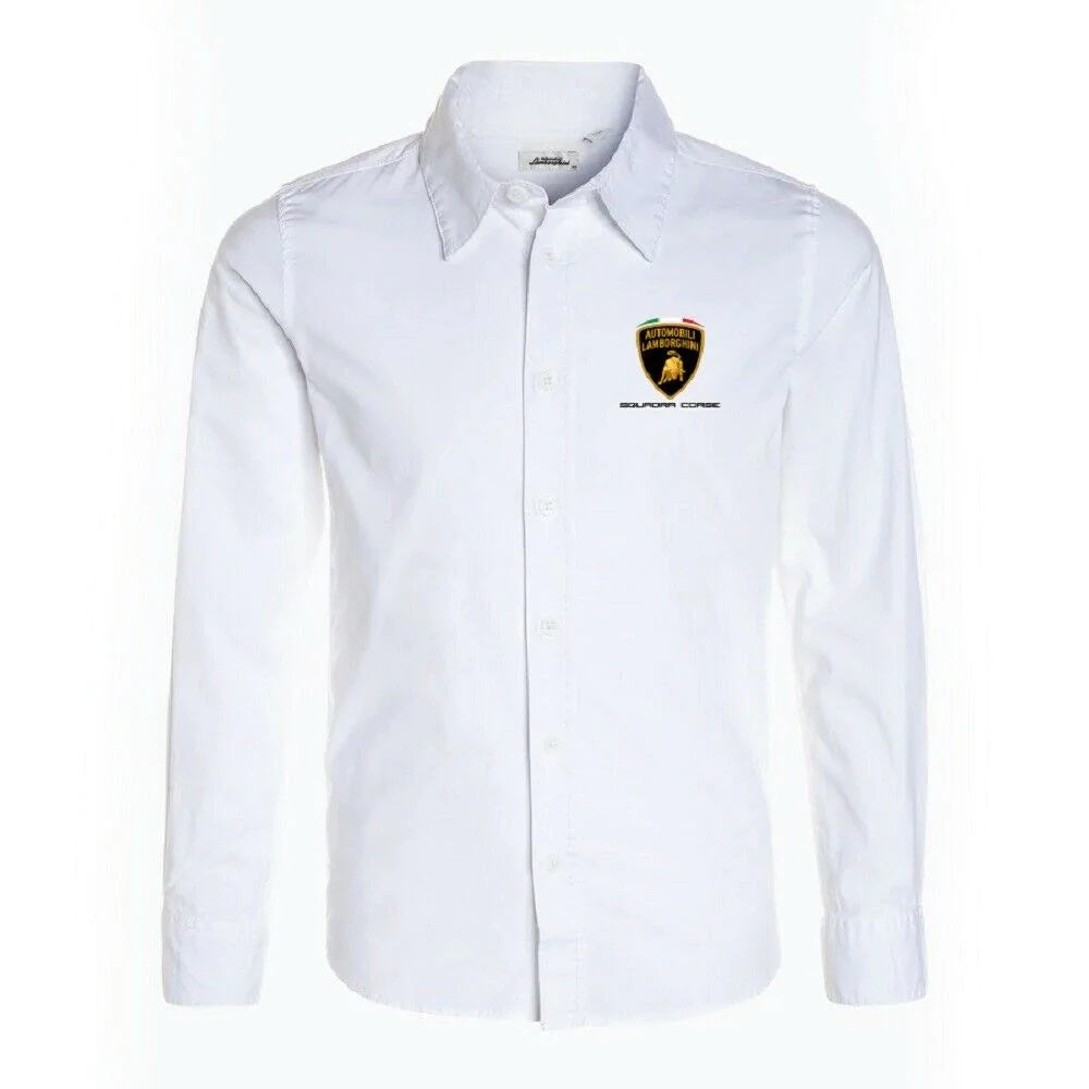 Lamborghini apparel, Long Sleeve Shirt, Lounge Shirt, Slim Fit, Takealot,  online store, brand clothing, best quality, formal shirt,  collared shirt, exclusive gift, Italian design, 100% cotton