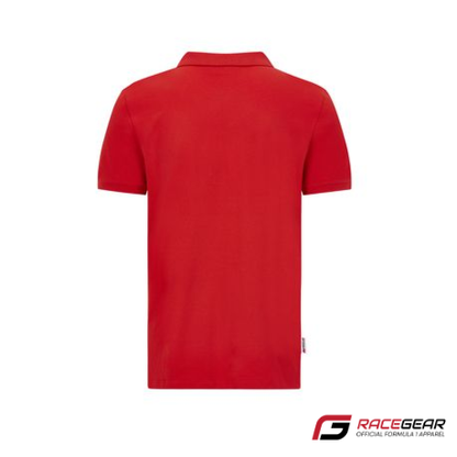 Scuderia Ferrari Men's Classic Polo Shirt Red